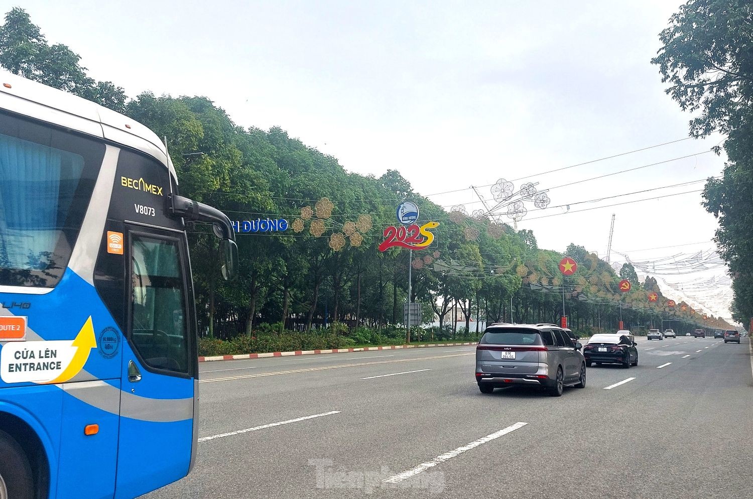 Ngắm tuyến đường như dải lụa nhiều làn nhất Bình Dương vừa được điều chỉnh tốc độ ảnh 13