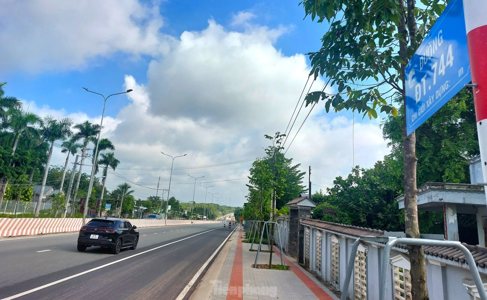 Ngắm tuyến đường băng qua rừng cao su nối Bình Dương với Tây Ninh vừa lên 6 làn ảnh 1