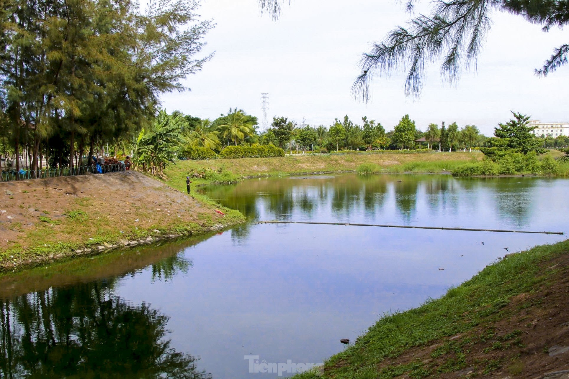 Cận cảnh hồ điều tiết ở Đà Nẵng được đầu tư hơn 17 tỷ đồng để nạo vét ảnh 10