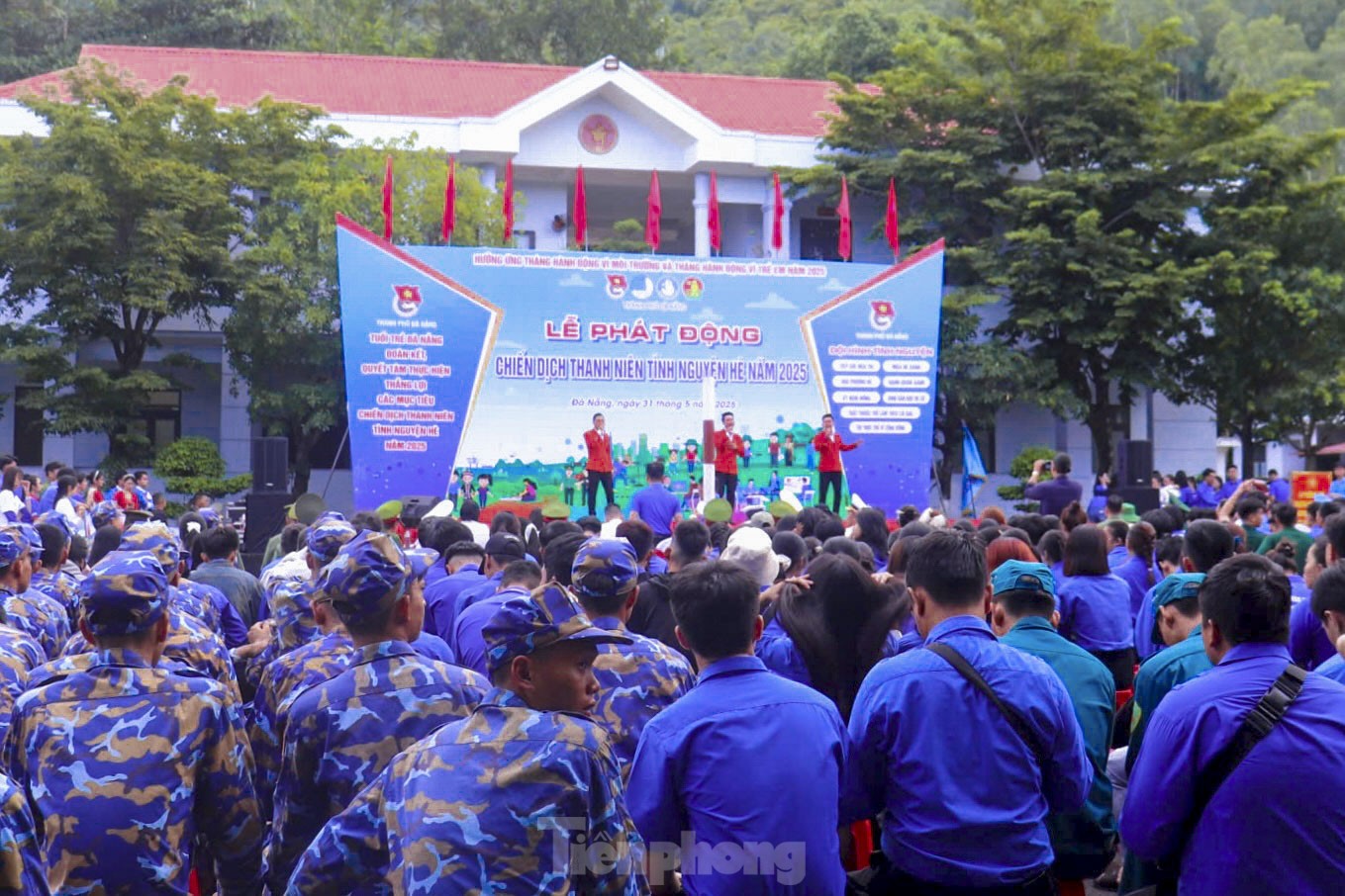 8 đội hình ra quân chiến dịch Thanh niên tình nguyện hè Đà Nẵng 2025 ảnh 1