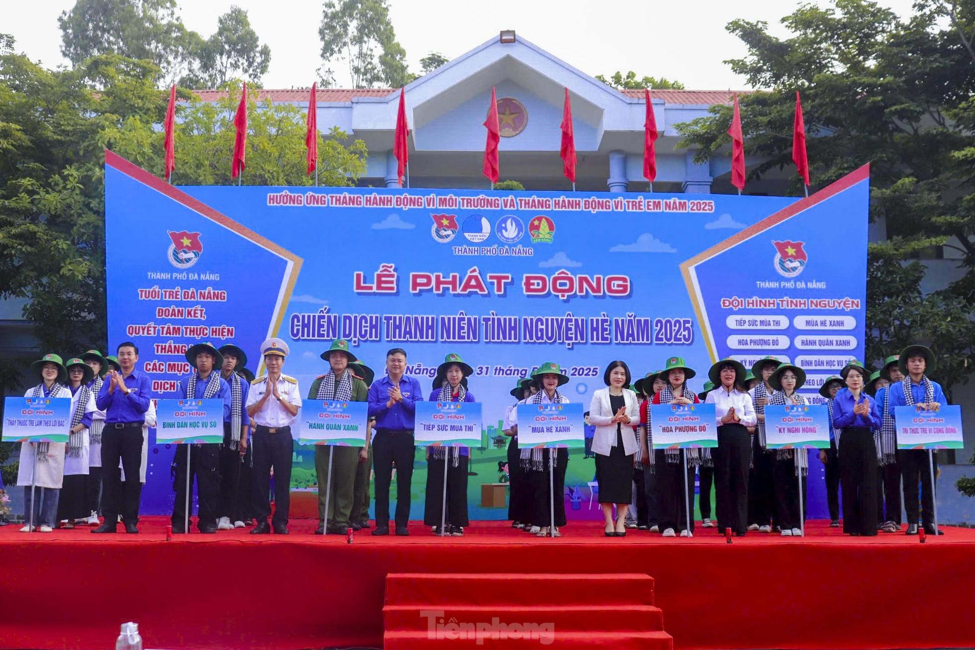 8 đội hình ra quân chiến dịch Thanh niên tình nguyện hè Đà Nẵng 2025 ảnh 2