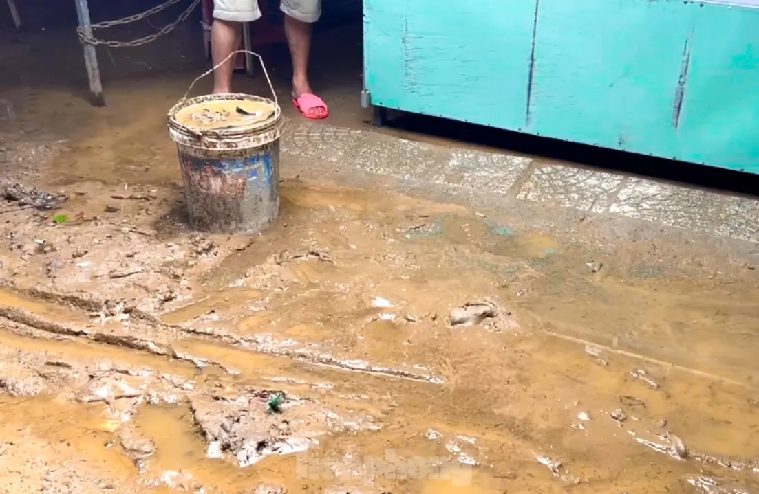 Tiểu thương Đà Nẵng đóng cửa dọn bùn sau trận mưa lũ trái mùa ảnh 6