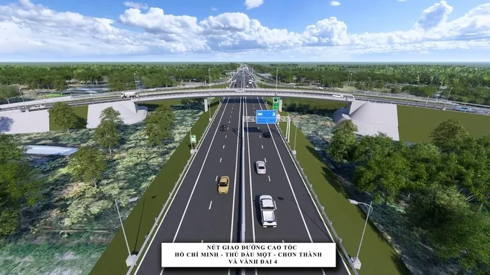Ngắm phối cảnh đường Vành đai 4 TPHCM đoạn qua Bình Dương ảnh 8