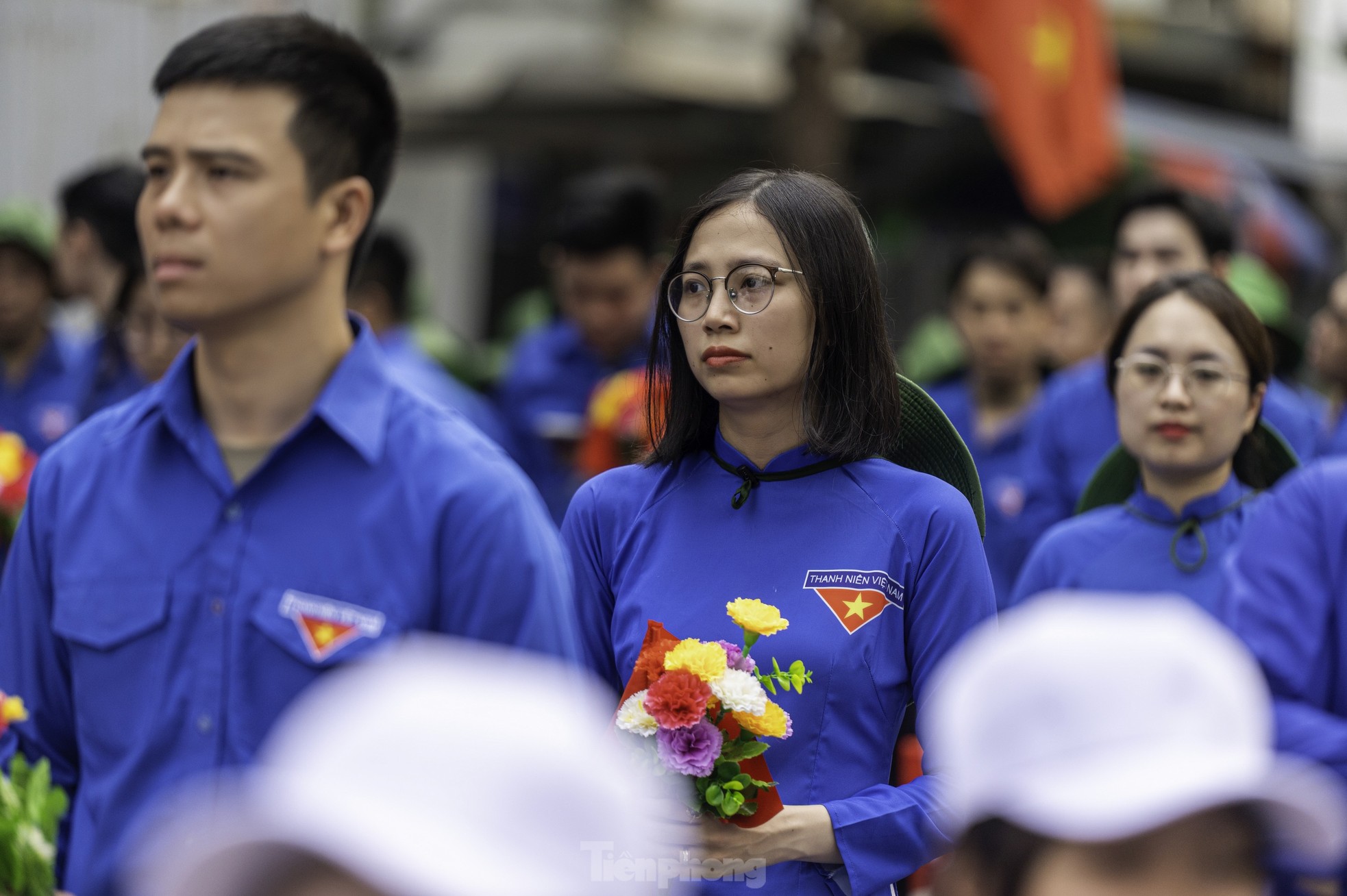 Những ‘bóng hồng’ tham gia diễu hành kỷ niệm 70 năm giải phóng Hải Phòng ảnh 8