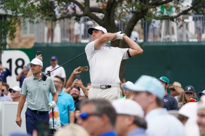 Scottie Scheffler đánh 61 gậy vòng mở màn CJ Cup ảnh 1