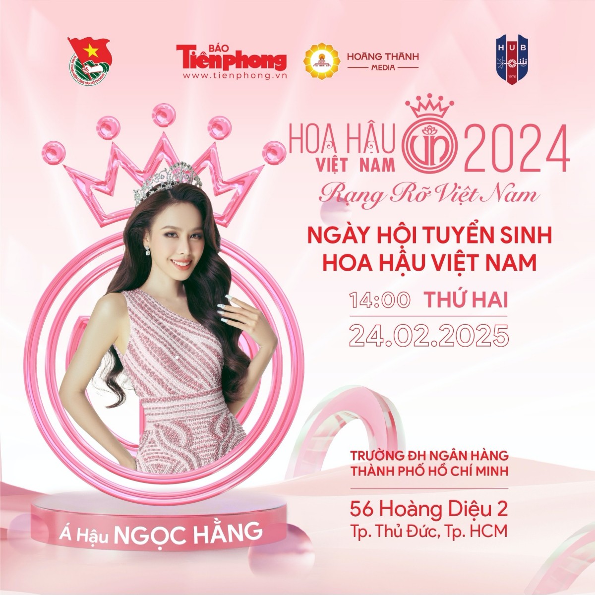 Á hậu Phương Anh, Ngọc Hằng sẽ có mặt tại Ngày hội tuyển sinh Hoa hậu Việt Nam 2024 ảnh 3