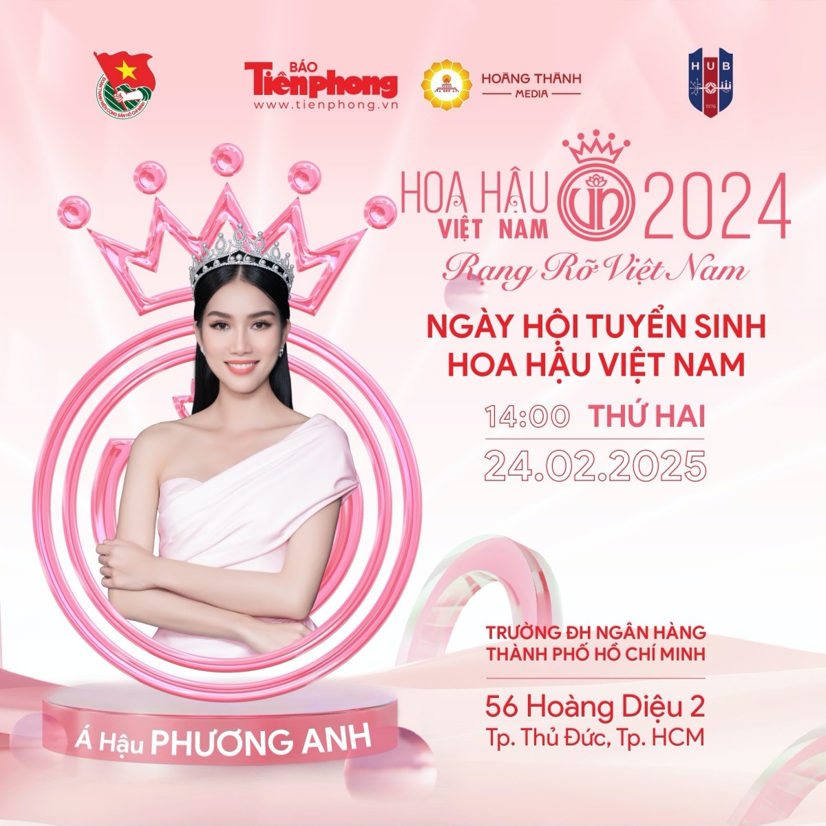 Á hậu Phương Anh, Ngọc Hằng sẽ có mặt tại Ngày hội tuyển sinh Hoa hậu Việt Nam 2024 ảnh 2