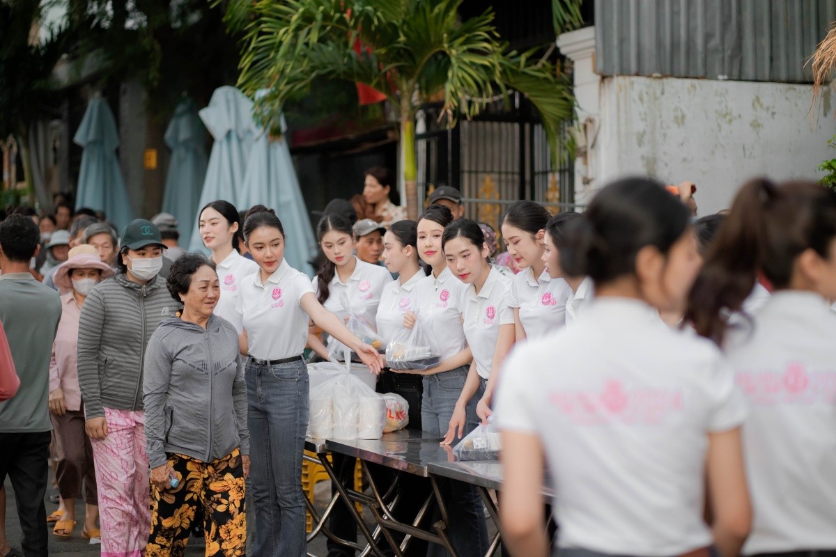 Thí sinh Hoa hậu Việt Nam 2024 thực hiện dự án cộng đồng ở tập 4 show thực tế ảnh 18