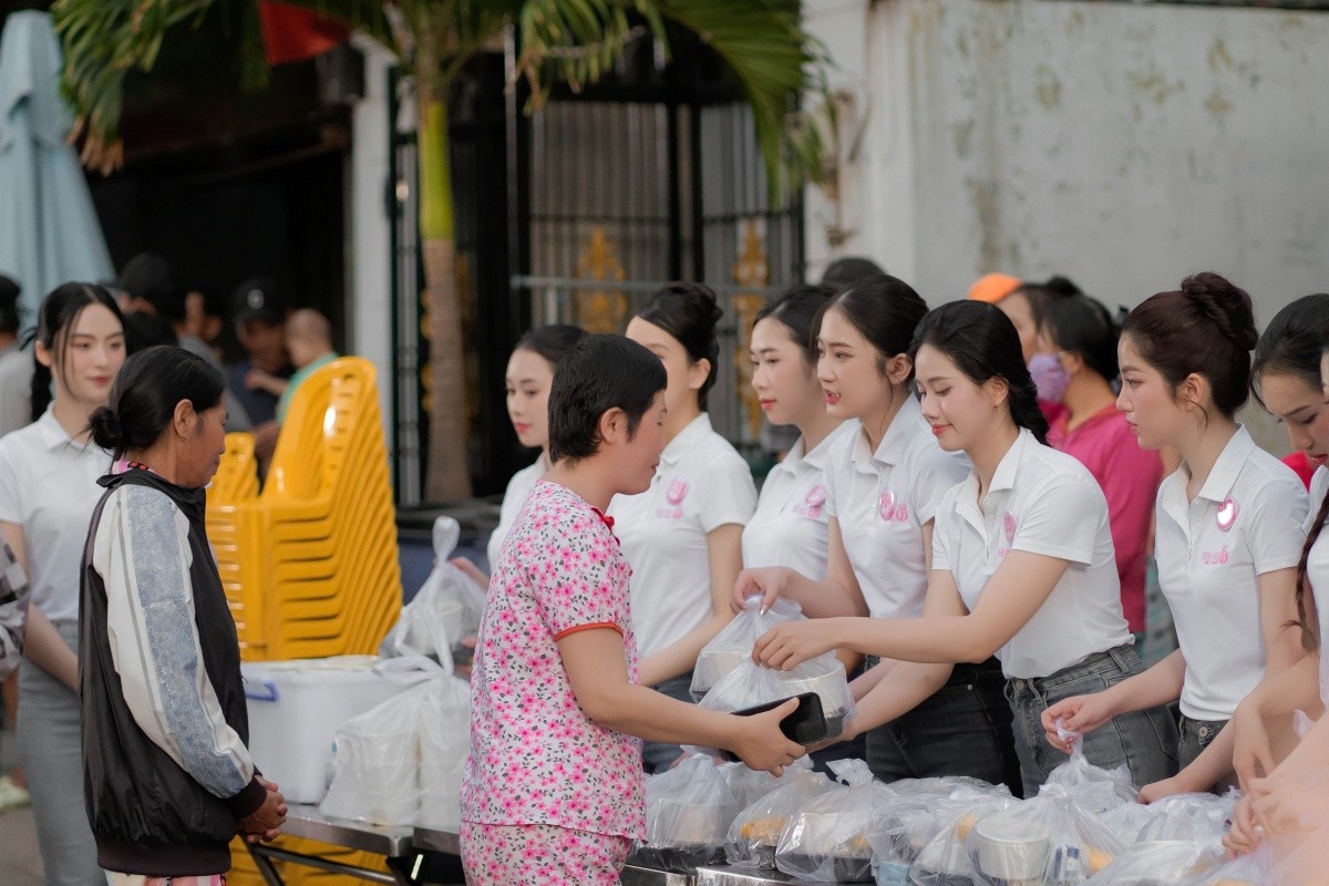 Thí sinh Hoa hậu Việt Nam 2024 thực hiện dự án cộng đồng ở tập 4 show thực tế ảnh 19