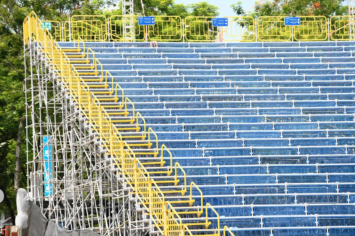Sân khấu Hoa hậu Việt Nam 2024 đang dần hoàn thiện, sẵn sàng cho đêm Chung kết ảnh 8