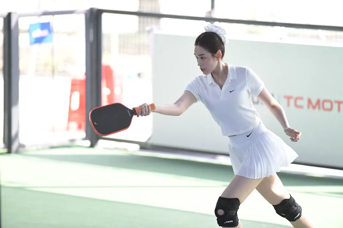 Hoa hậu Đỗ Thị Hà khai màn Giải Vô địch Pickleball Việt Nam 2025 tại TP.HCM ảnh 8