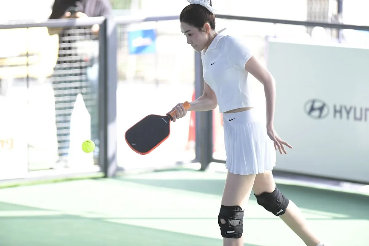 Hoa hậu Đỗ Thị Hà khai màn Giải Vô địch Pickleball Việt Nam 2025 tại TP.HCM ảnh 7