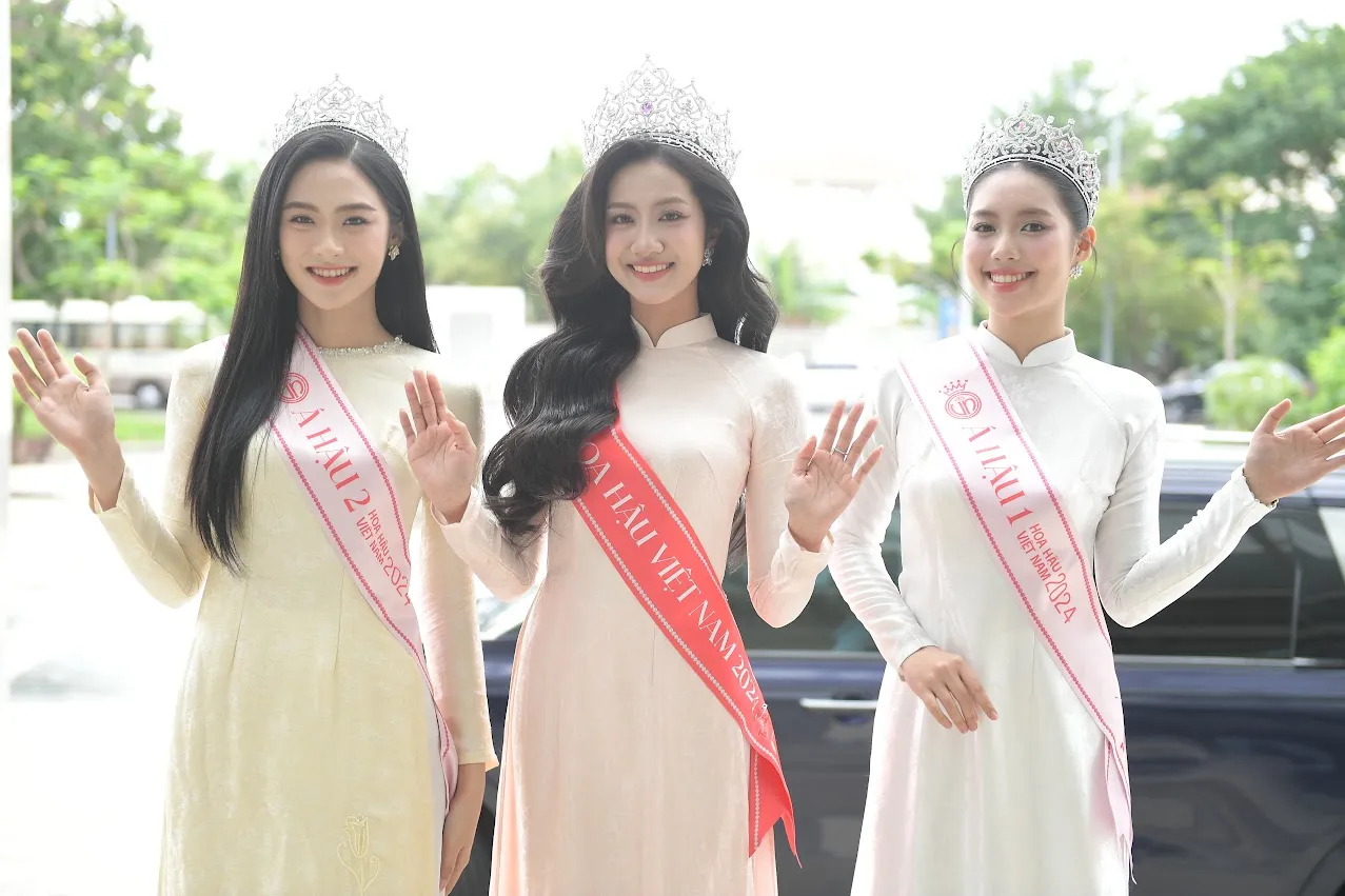 Top 3 Hoa hậu Việt Nam 2024 lan toả năng lượng tích cực tại buổi giao lưu sinh viên ảnh 2