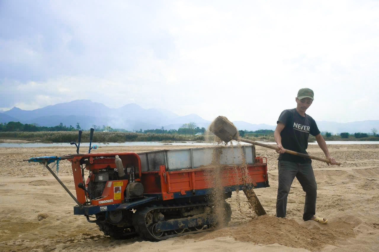 Những người cuối cùng làm giá đỗ thủ công bằng cát sông Trà Khúc ảnh 7