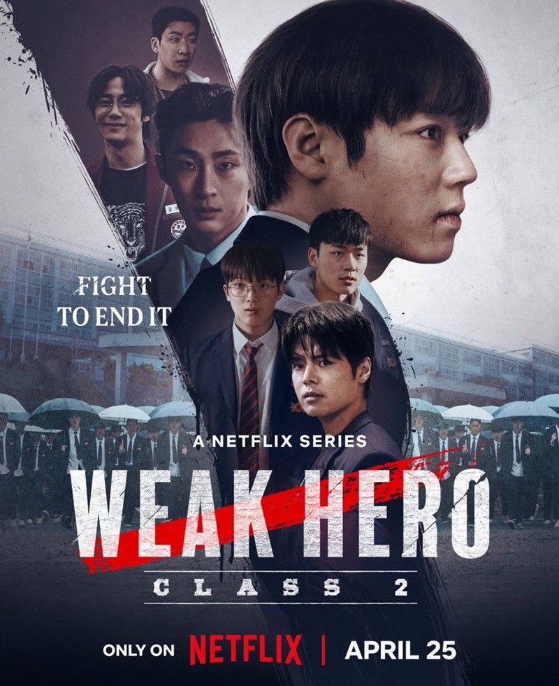 Weak Hero Class 2 quá đỉnh: Đạt hạng cao trên Netflix chỉ sau một ngày công chiếu ảnh 1