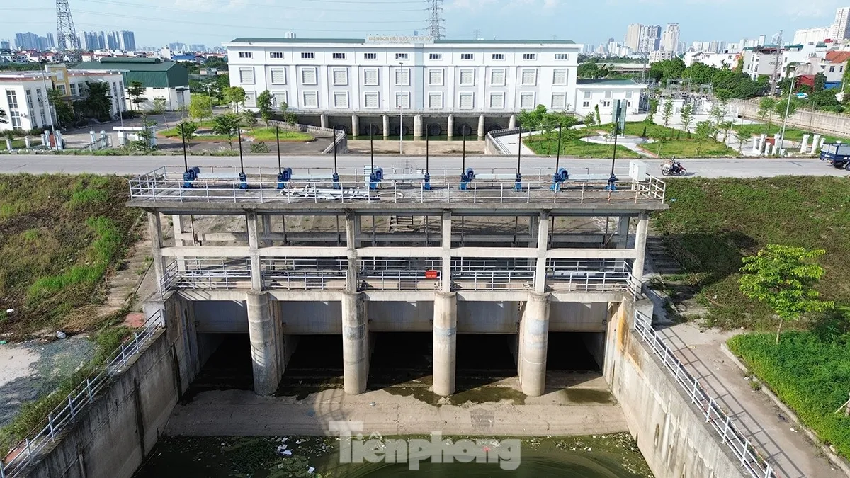 Cận cảnh những trạm bơm chống ngập cho thành phố Hà Nội ảnh 11