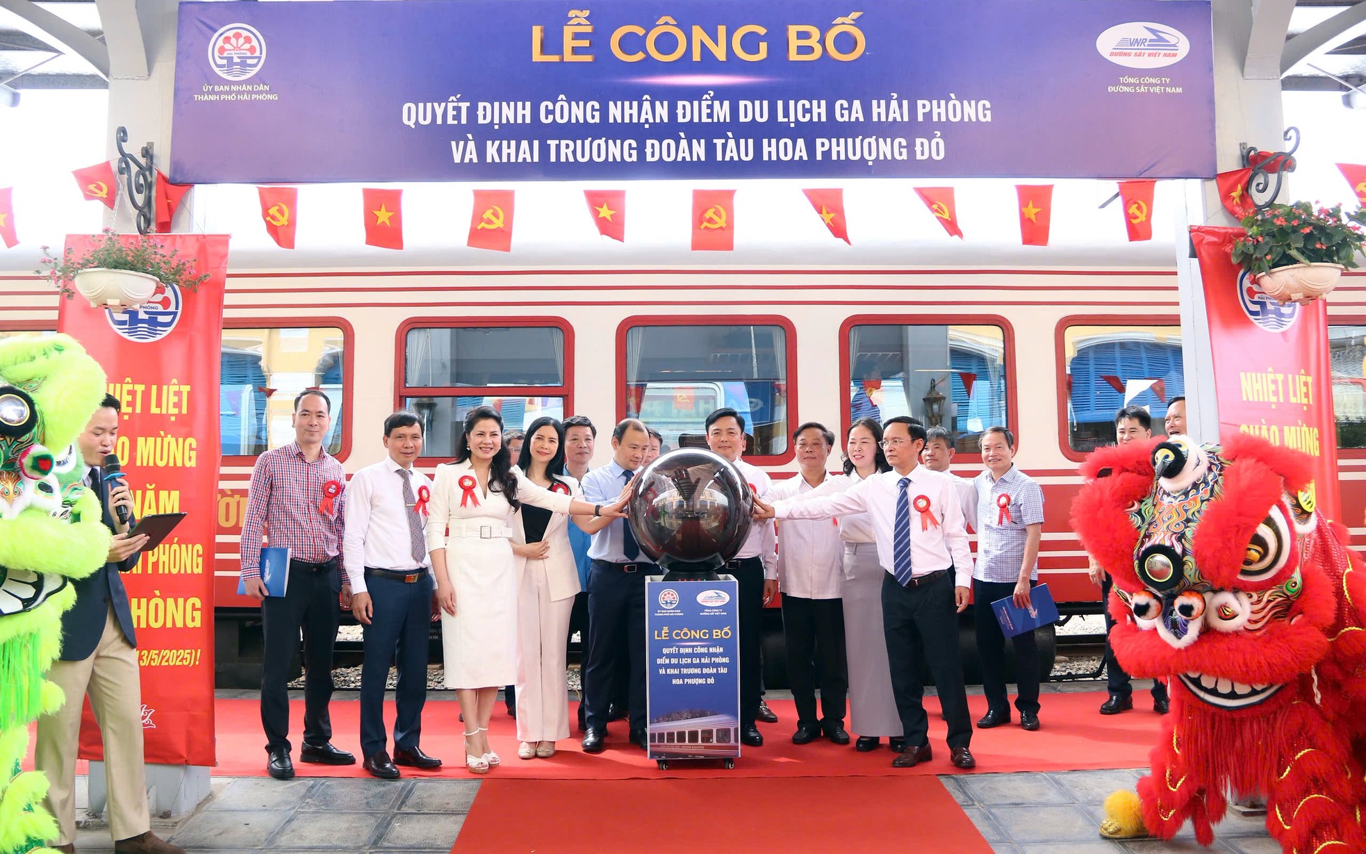 Tàu hỏa 5 sao Hà Nội - Hải Phòng chính thức ‘trình làng’ ảnh 1