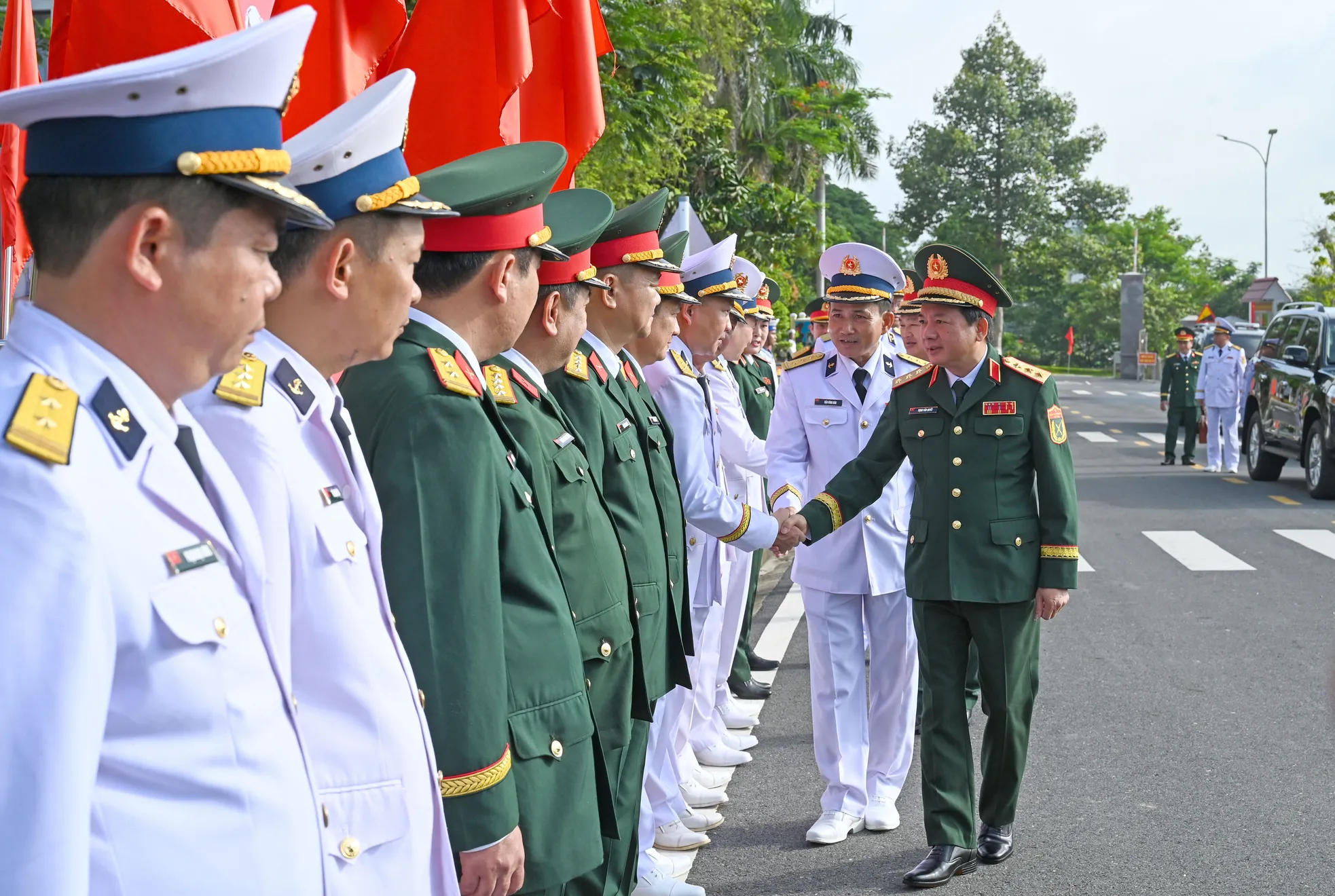 Thượng tướng Trịnh Văn Quyết yêu cầu chiến sĩ Hải quân khắc sâu lời thề danh dự ảnh 1
