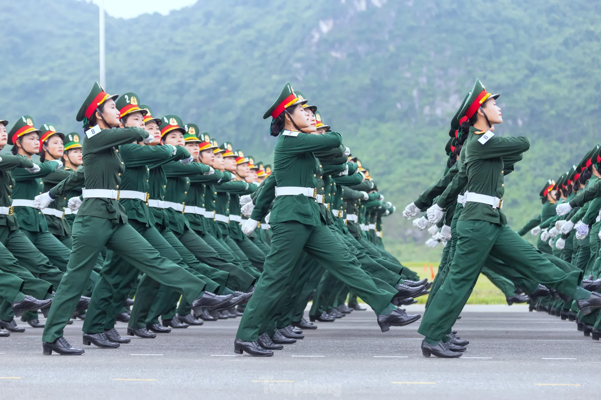 Điểm danh 7 khối nữ của Bộ Quốc phòng tham gia diễu binh A80 ảnh 8