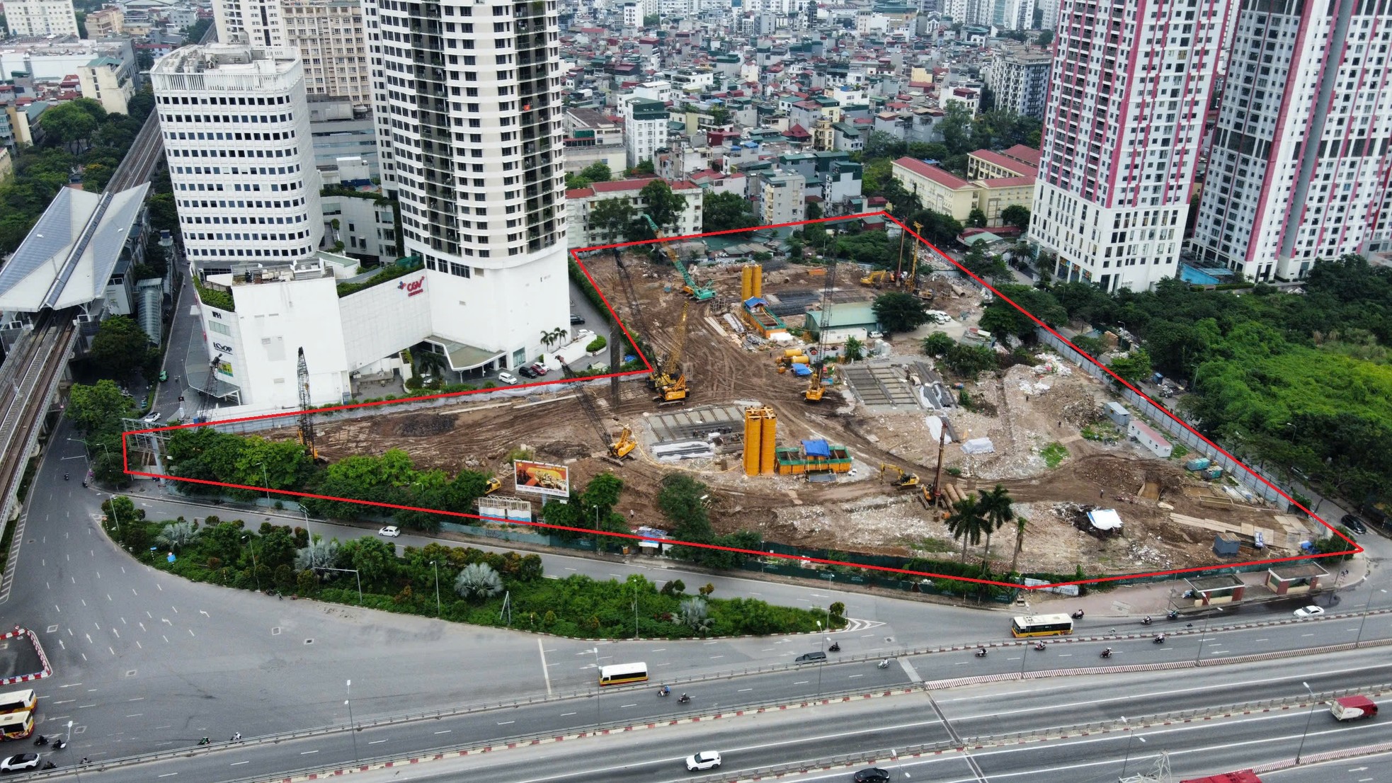 Cận cảnh khu 'đất vàng' 3 mặt tiền ở Hà Nội được đổi chủ sau nhiều năm bỏ hoang ảnh 5