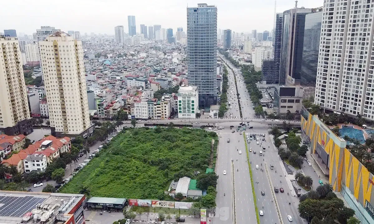 Dự án tháp tài chính gần 4.000 tỷ đồng ở Hà Nội 'hoá rừng' sau 20 năm ôm đất lãng phí ảnh 1