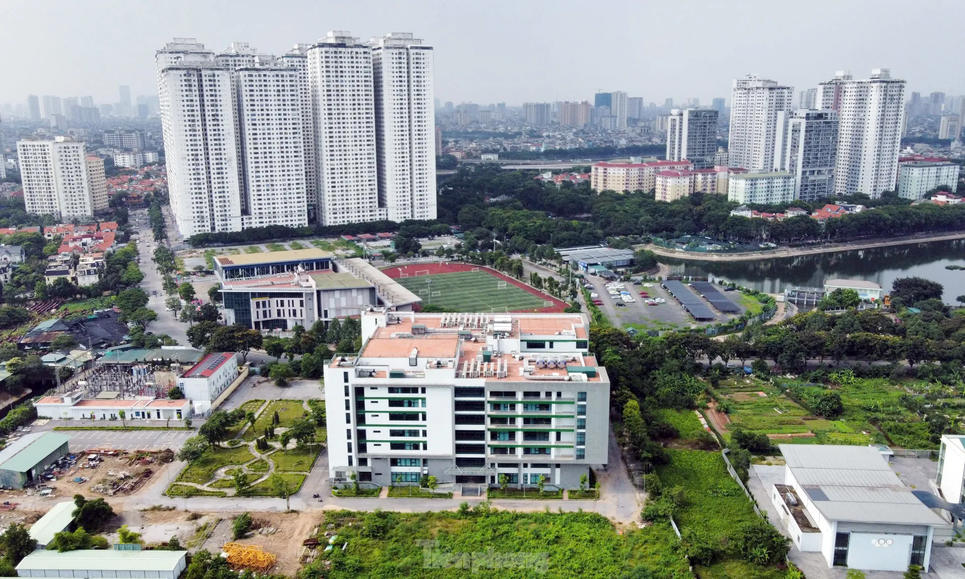 Giữa Thủ đô, dự án xây Bệnh viện gần 20 năm vẫn chưa xong ảnh 1