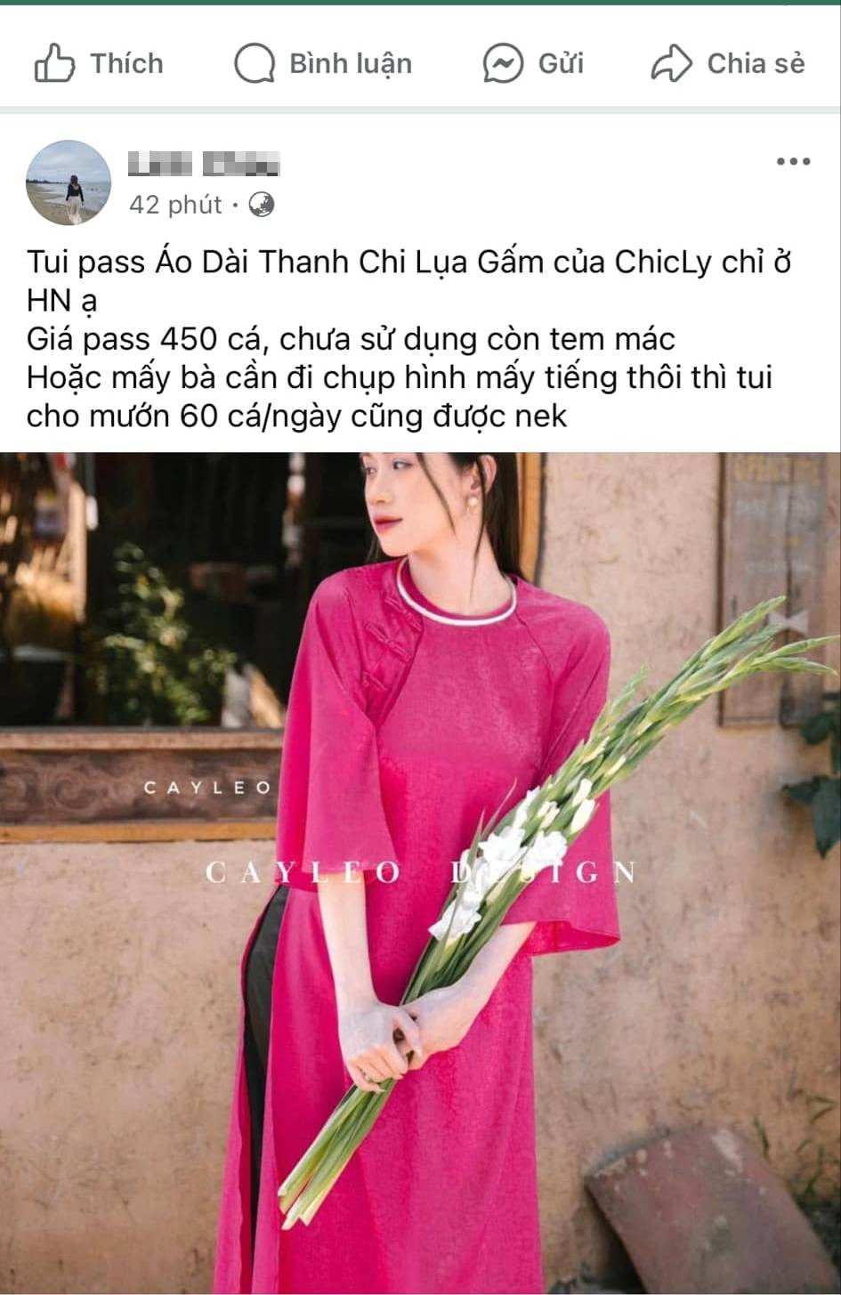 Số phận những chiếc áo dài Tết mặc một lần rồi thôi ảnh 5