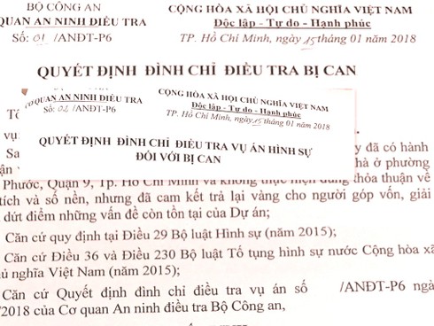 Đình chỉ vụ án 'Biệt thự dầu khí' - ảnh 1
