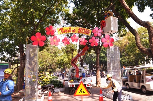 Hà Nội rực rỡ đón năm mới - ảnh 7