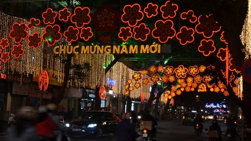 Hà Nội lung linh ánh đèn chào đón năm mới - ảnh 2