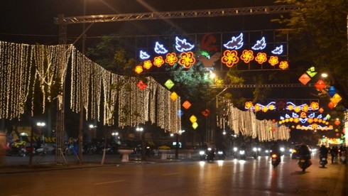 Hà Nội lung linh ánh đèn chào đón năm mới - ảnh 10