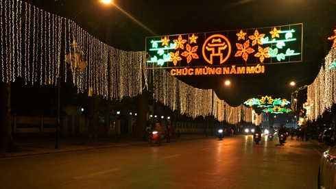 Hà Nội lung linh ánh đèn chào đón năm mới - ảnh 11