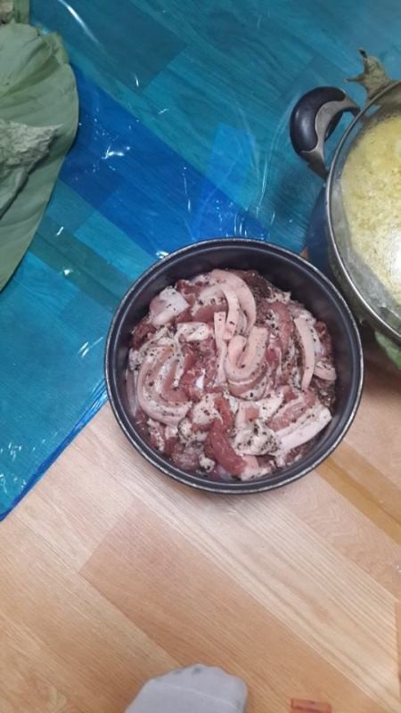 Người Việt gói bánh chưng đón Tết ở Hàn Quốc - ảnh 10
