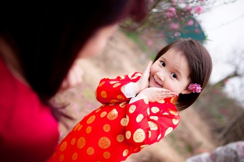 Bé yêu ngày Xuân - ảnh 1