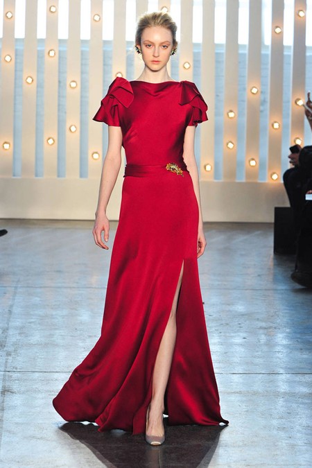 10 bộ váy dự tiệc yêu kiều tại New York Fashion Week - ảnh 4