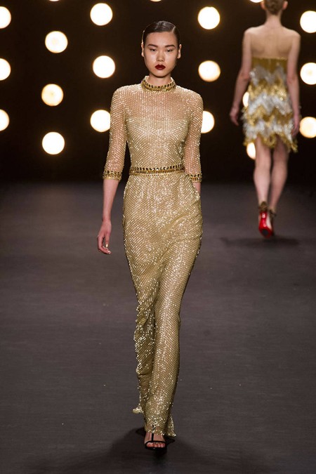 10 bộ váy dự tiệc yêu kiều tại New York Fashion Week - ảnh 7