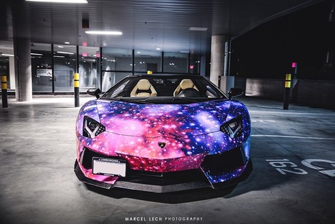 Lóa mắt với siêu xe Aventador Roadster 'thiên hà' - ảnh 6