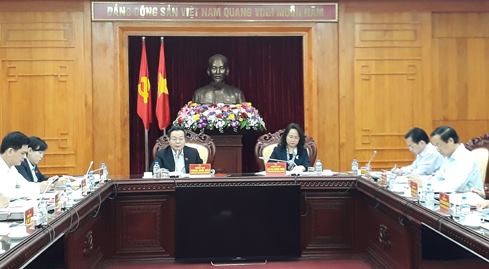Phó chủ tịch QH Phùng Quốc Hiển làm việc với lãnh đạo tỉnh Lạng Sơn - ảnh 2