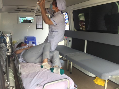 Diễn tập xử lý ngộ độc thực phẩm quy mô lớn tại Sài Gòn - ảnh 7