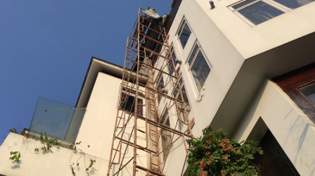 Cận cảnh biệt thự 66 tỷ của Mr. Đàm đang được 'đập đi xây lại' - ảnh 3