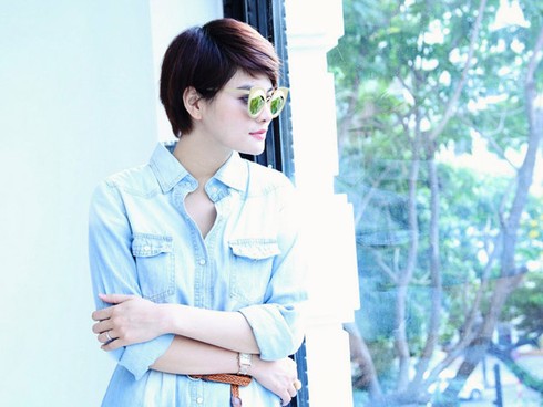 Vũ Thu Phương xinh đẹp trong đời thường - ảnh 10