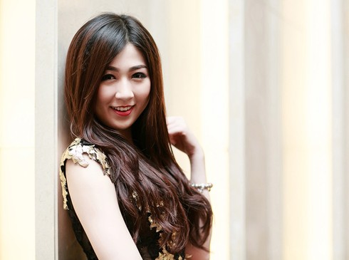 Á hậu Tú Anh hội ngộ Á vương toàn cầu Hữu Vi - ảnh 1