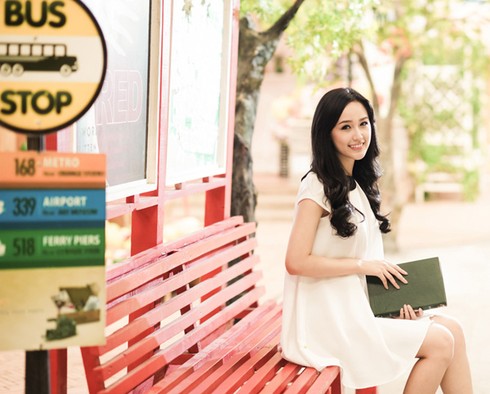Mai Phương Thúy yêu kiều như tiểu thư - ảnh 4