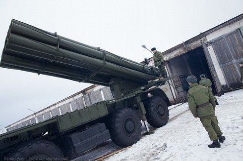 Uy lực của siêu pháo ‘Cơn lốc chiến trường' Smerch - ảnh 13