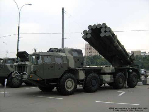 Uy lực của siêu pháo ‘Cơn lốc chiến trường' Smerch - ảnh 15