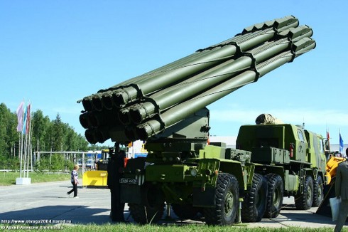 Uy lực của siêu pháo ‘Cơn lốc chiến trường' Smerch - ảnh 16