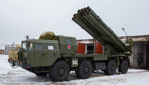 Uy lực của siêu pháo ‘Cơn lốc chiến trường' Smerch - ảnh 1