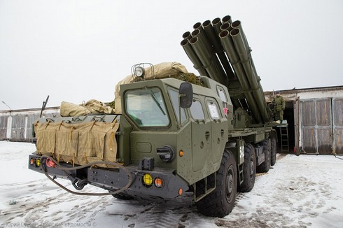 Uy lực của siêu pháo ‘Cơn lốc chiến trường' Smerch - ảnh 6