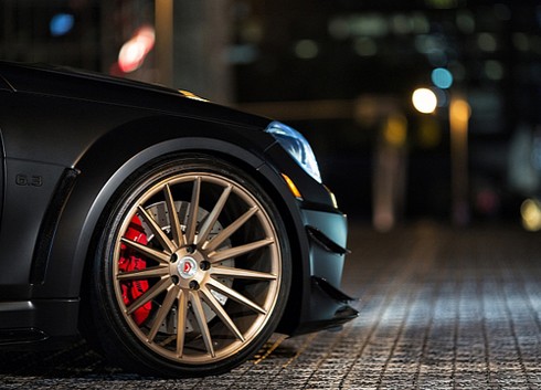 Mercedes C63 AMG phiên bản 'Người dơi' - ảnh 5