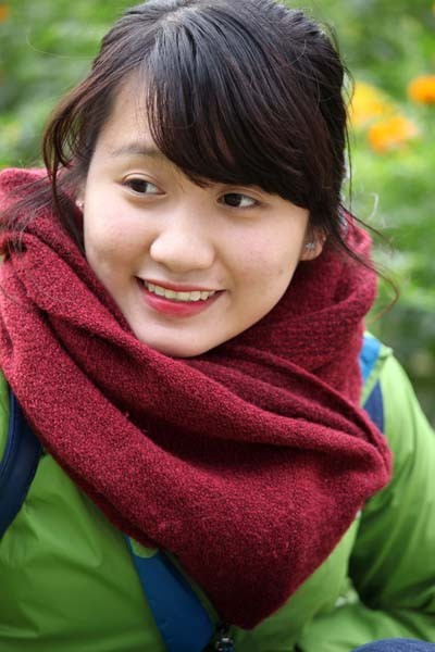 Duyên dáng nữ sinh tình nguyện - ảnh 8